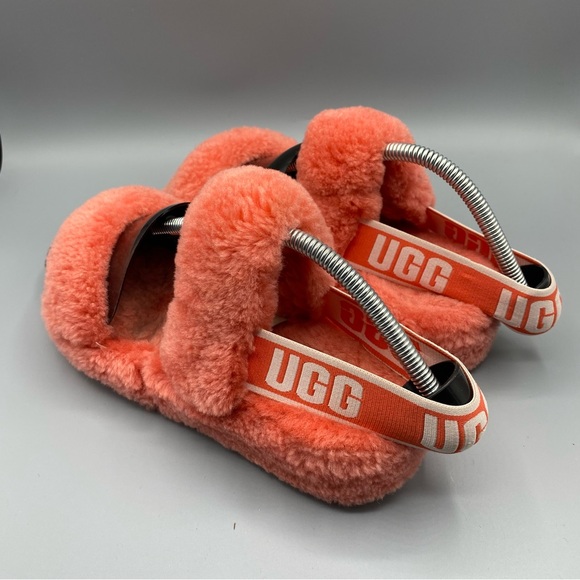 UGG Women's Slippers in Coral - Picture 3 of 4